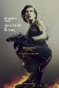 Resident Evil- The Final Chapter Poster 5 - India Release