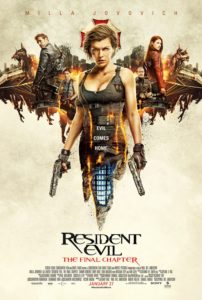 Resident Evil- The Final Chapter Poster 6- India Release