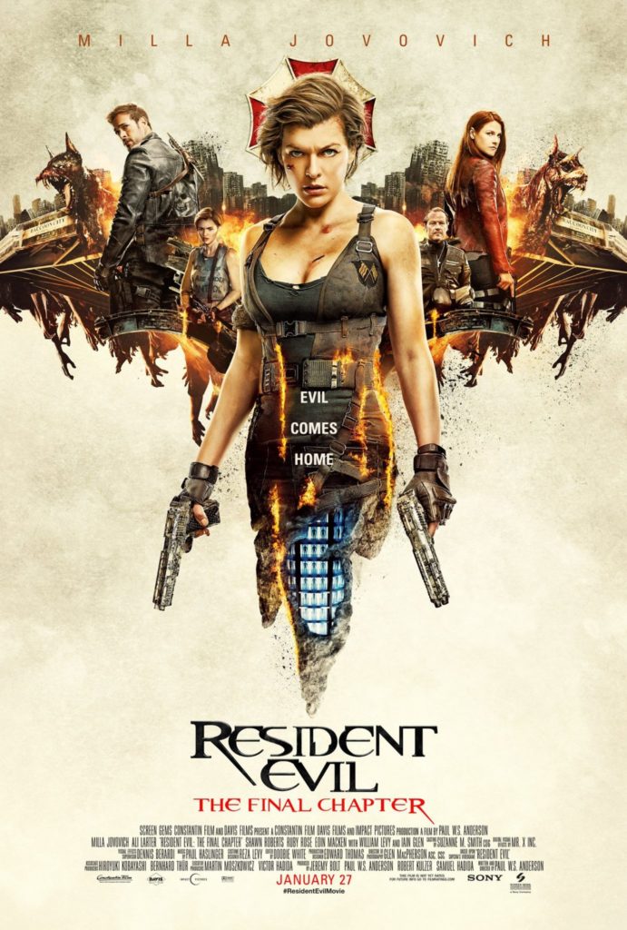 Resident Evil- The Final Chapter Poster 6- India Release