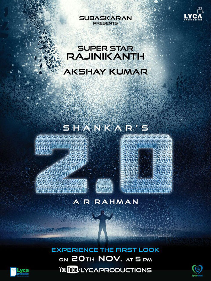 Robot 2-0 First Look Poster 1- India Release