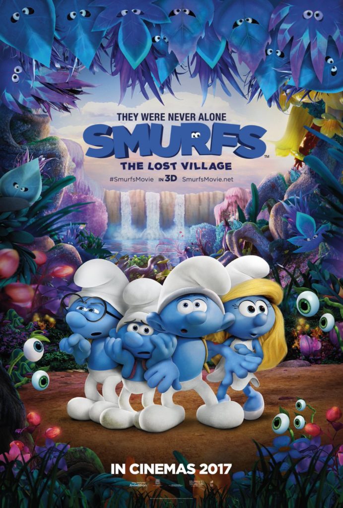 Smurfs- The Lost Village Poster 2- India Release