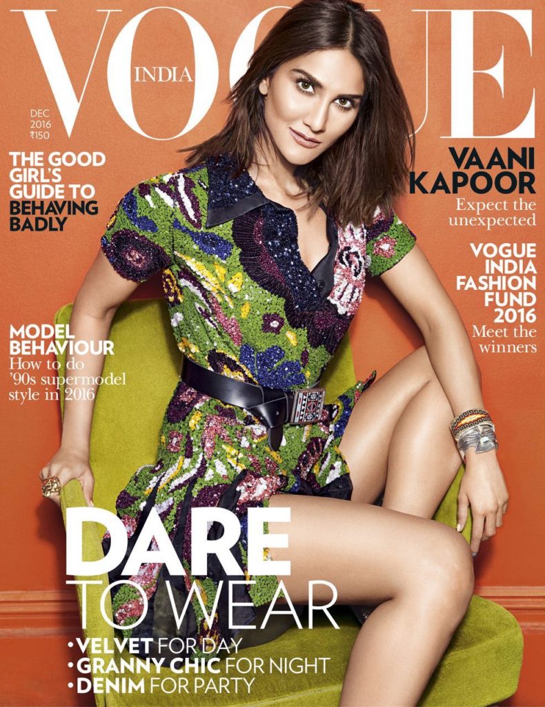 Vaani Kapoor On The Cover Of Vogue