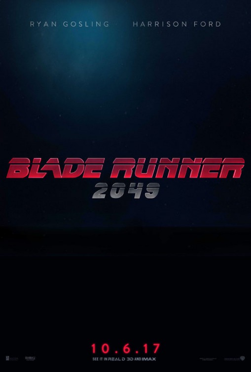 Blade Runner 2049 Poster - India Release 2017