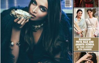 Deepika Padukone Rugged look on Cover Hello December 2106 issue