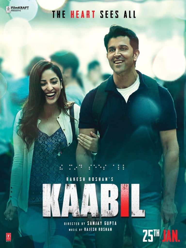 Kaabil new poster - The heart sees all