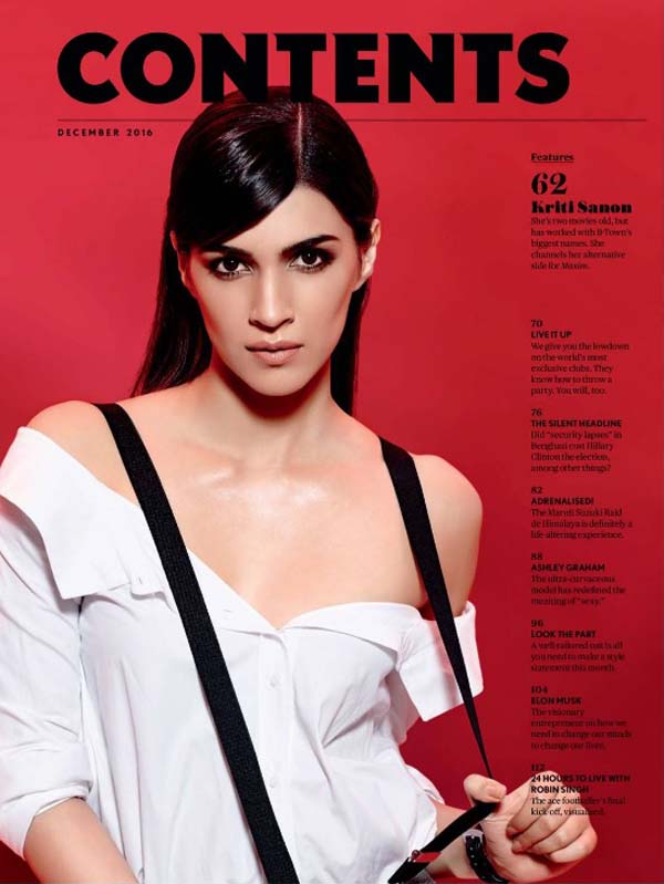 Kriti Sanon Full Photoshoot Of Maxim Magazine December 2016 Issue Pictures 3