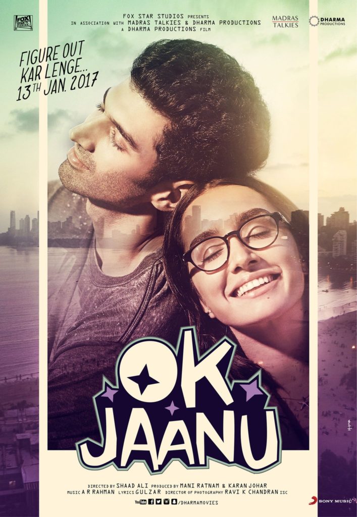 OK Jaanu Poster Aditya Roy Kapur & Shraddha Kapoor 'Figure Out Kar Lenge'