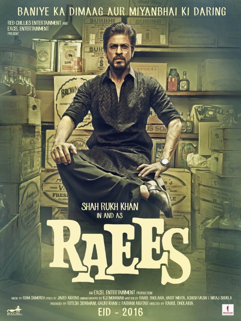 Raees Poster 1 - India Release