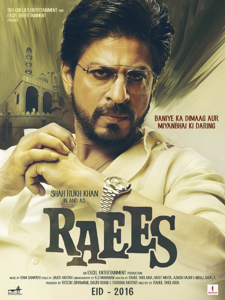 Raees Poster 2 - India Release