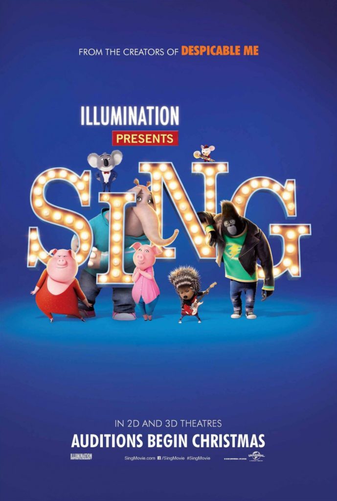 Sing Poster 10- India Release 2017