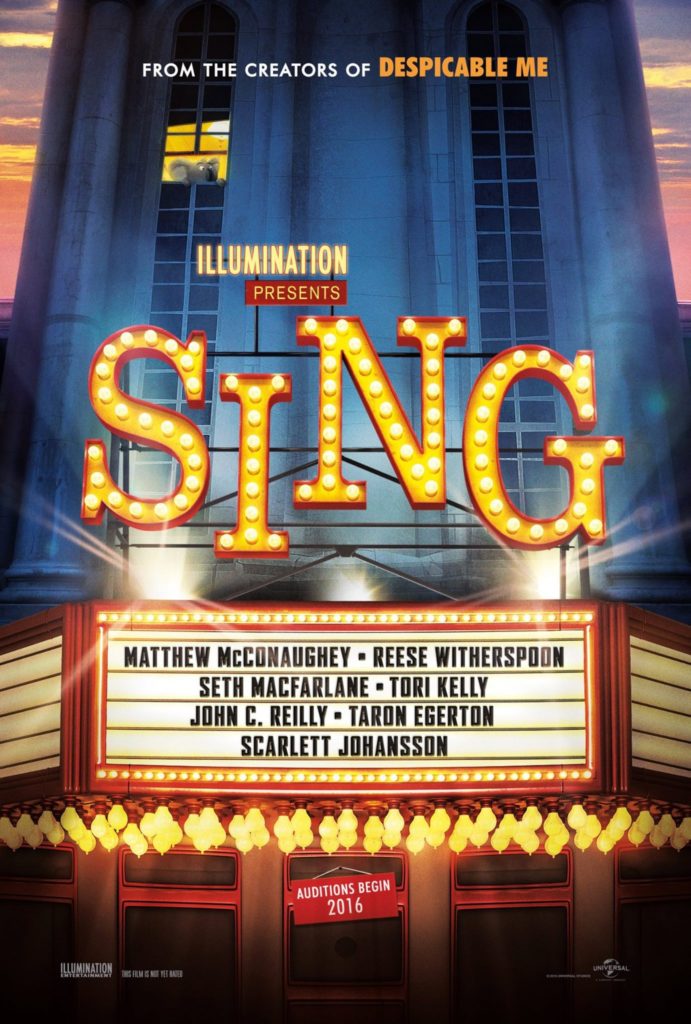 Sing Poster 2- India Release 2017