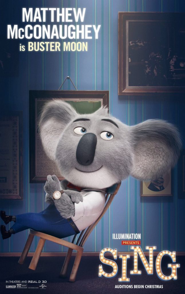 Sing Poster 8- India Release 2017