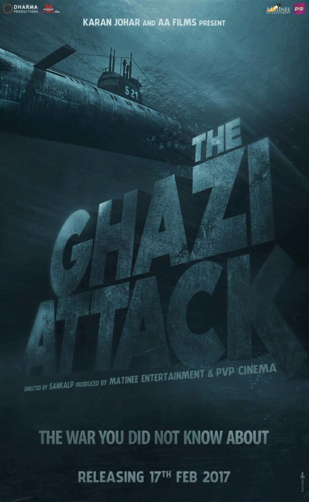 The Ghazi Attack First poster of India’s first underwater film
