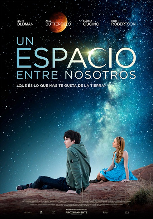 The Space Between Us Movie Poster 3 - India Release 2017