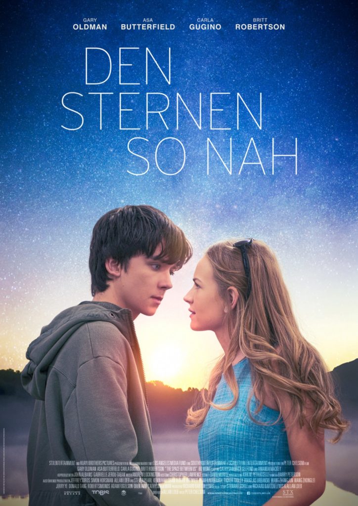 The Space Between Us Poster - India Release 2017