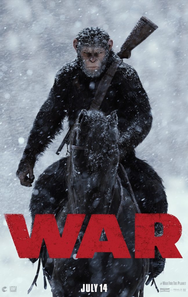 War for the Planet of the Apes Poster - India Release 2017