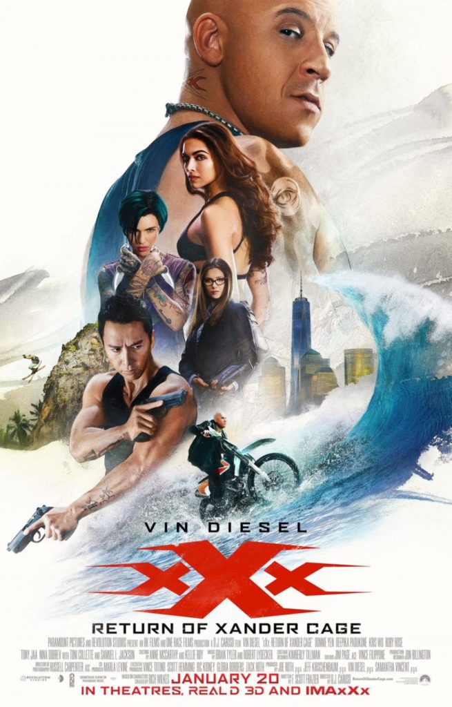xXx Return of Xander Cage Movie Poster 14 - India Release