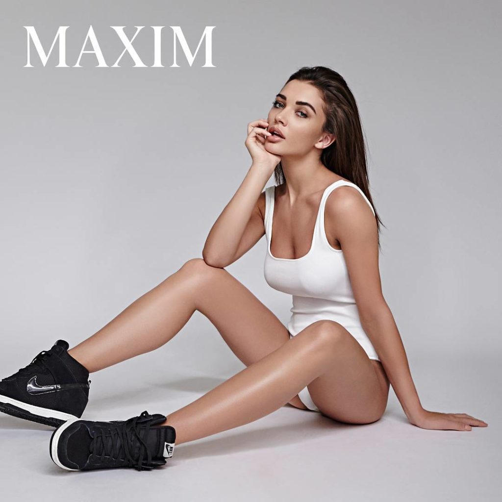 Amy Jackson Photoshoot Cover Page Maxim India Magazine January-February 2017 Issue Image 4