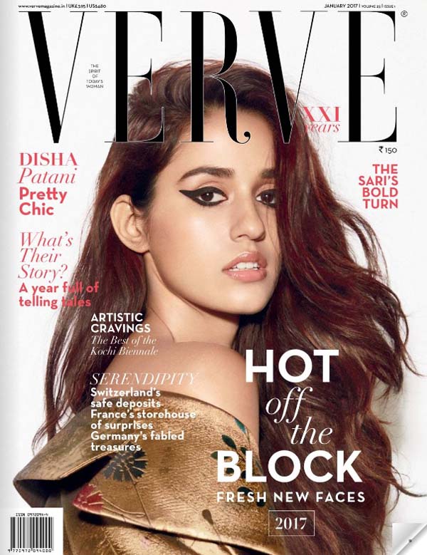 Disha Patani Photoshoot Verve Magazine January 2017 Image 4