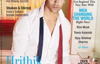 Hrithik Roshan Cover PhotoShoot For The Man Magazine January 2017 Issue