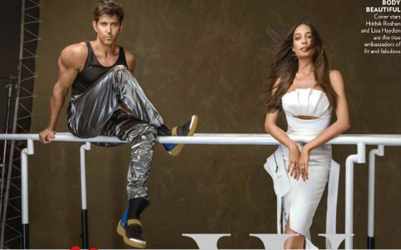 Hrithik Roshan & Lisa Haydon Vogue India Photoshoot January 2017 Picture 1