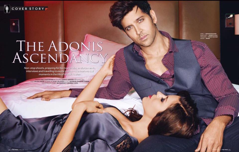 Hrithik Roshan PhotoShoot For The Man Magazine January 2017 Issue Images 1