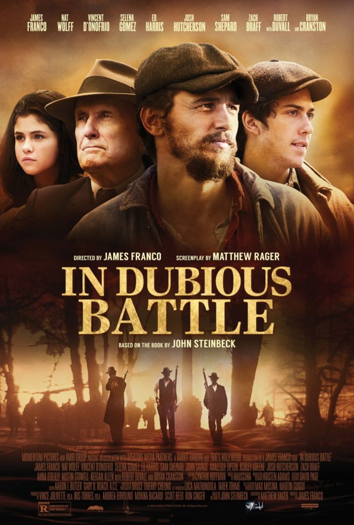 In Dubious Battle Movie Poster - India Release 2017