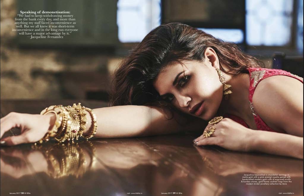Jaqueline Fernandez Cover PhotoShoot for Hi!Blitz Magazine January 2017 Image 9