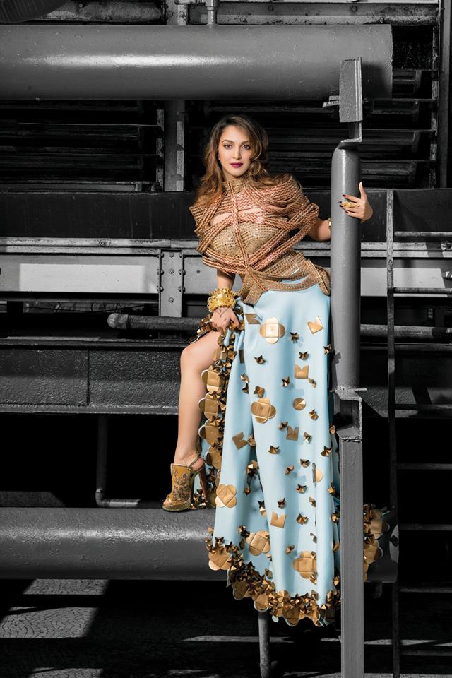 Kiara Advani Shows Attitude on The Cover Of Femina Wedding Times Magazine February 2017 Photosoot Pictures 2