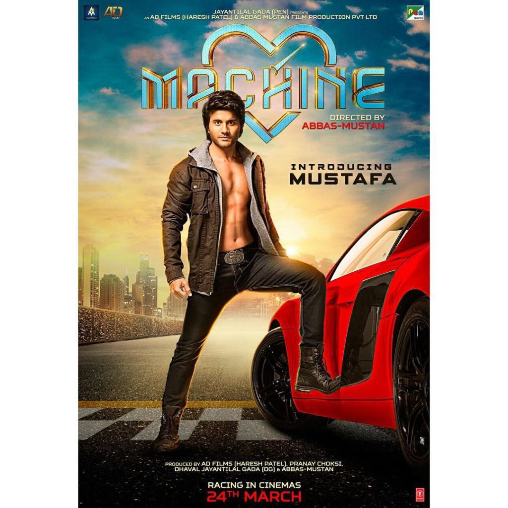 Machine Movie Poster 2 - India Release Date 2017