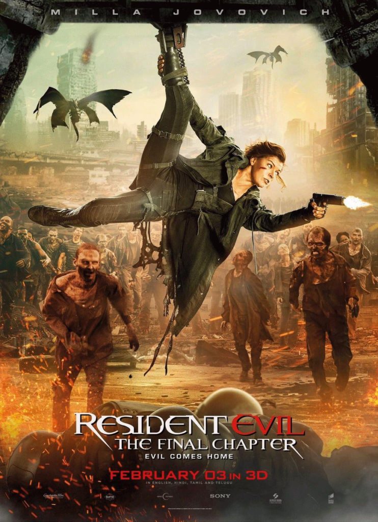 Resident Evil- The Final Chapter - Hindi Trailer Poster