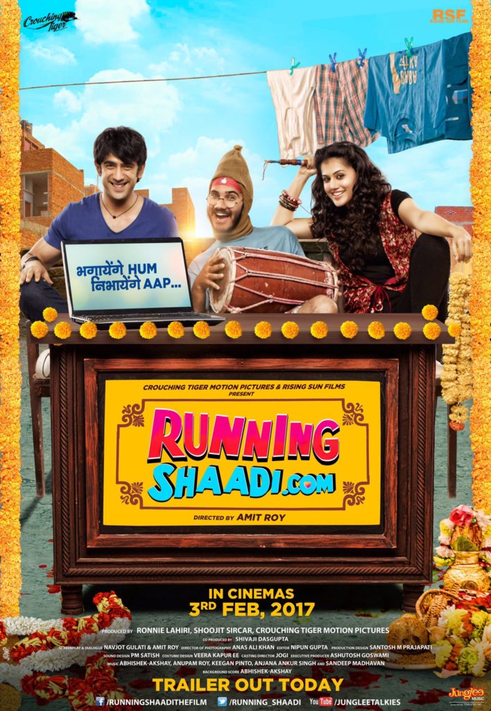 Running Shaadi com Poster 2- India Release 2017
