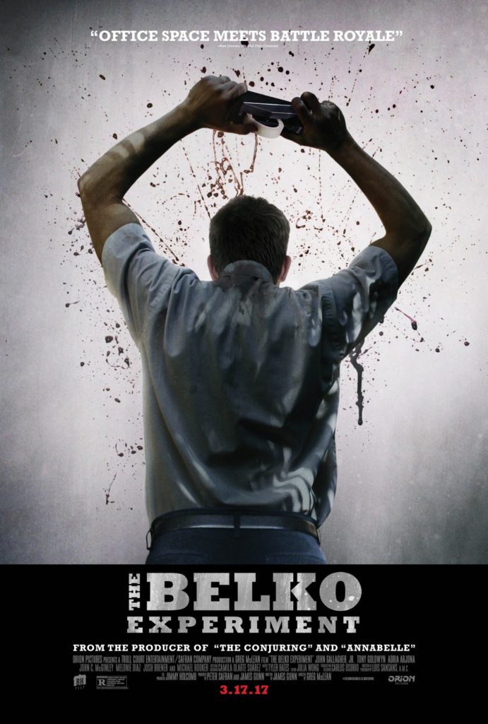 The Belko Experiment Movie Poster 2 - India Release 2017
