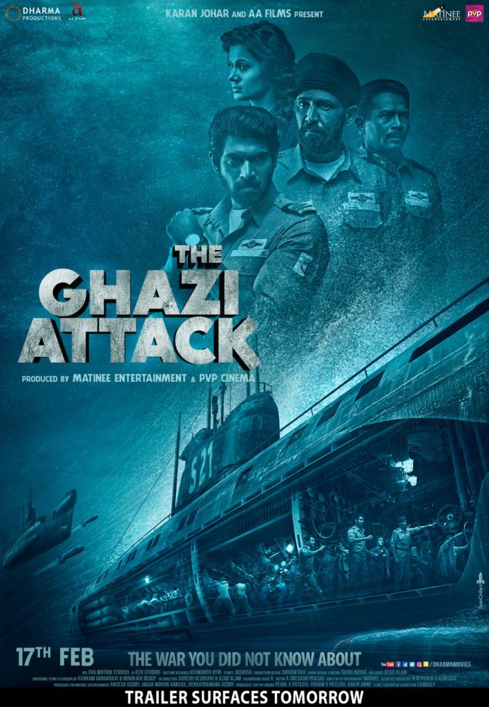 The Ghazi Attack Poster 2 - 2017 India Release Date