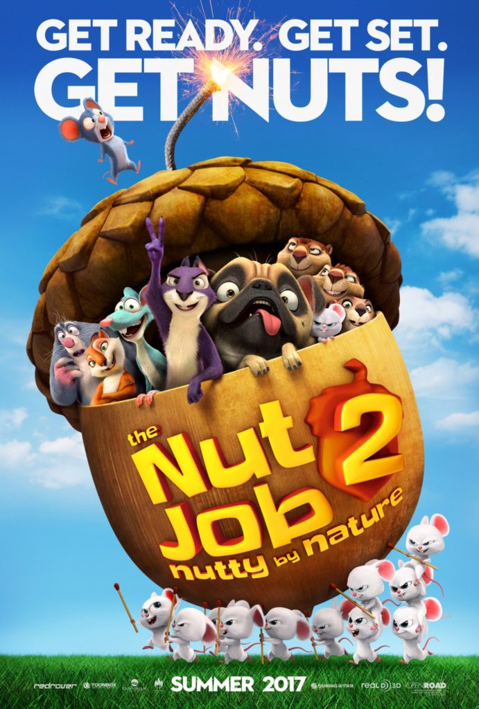 The Nut Job 2 Nutty by Nature Poster 2- India Release 2017