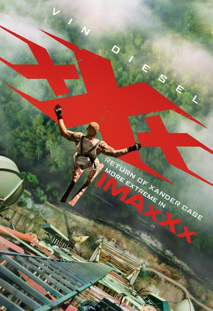 xXx Return of Xander Cage Movie Poster 15- India Release