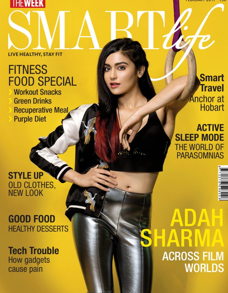 Adah Sharma On The Cover Of Smart Life Magazine India February 2017 Issue