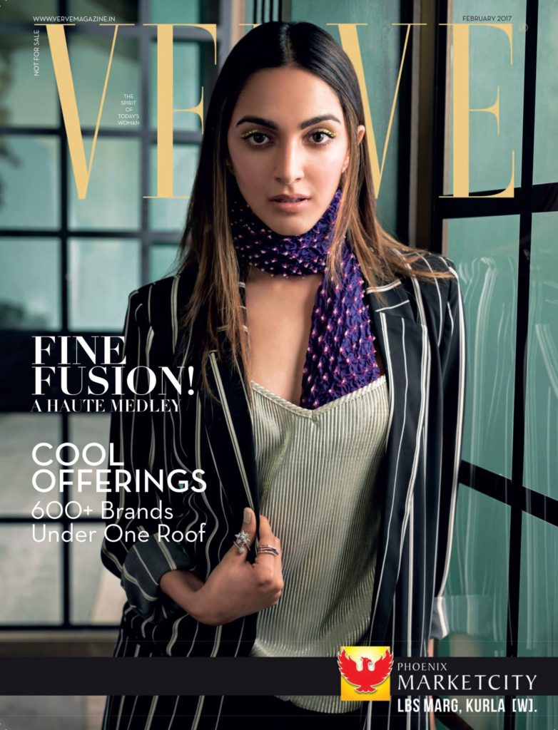 Advani Kiara featured Marketcity Kurlas supplement of Verve Magazine February 2017