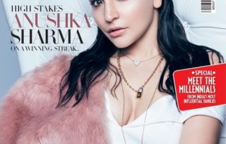Anushka Sharma On The Cover Of HELLO! India Magazine February 2017