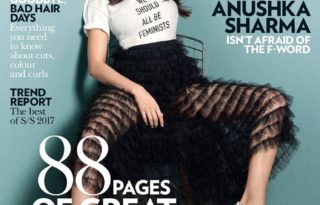 Anushka Sharma On The Cover Of Vogue India Magazine March 2017