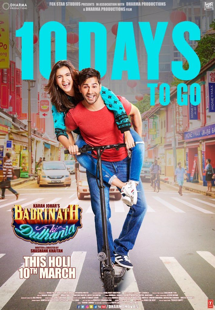 Badrinath Ki Dulhania Countdown Poster - Day 10