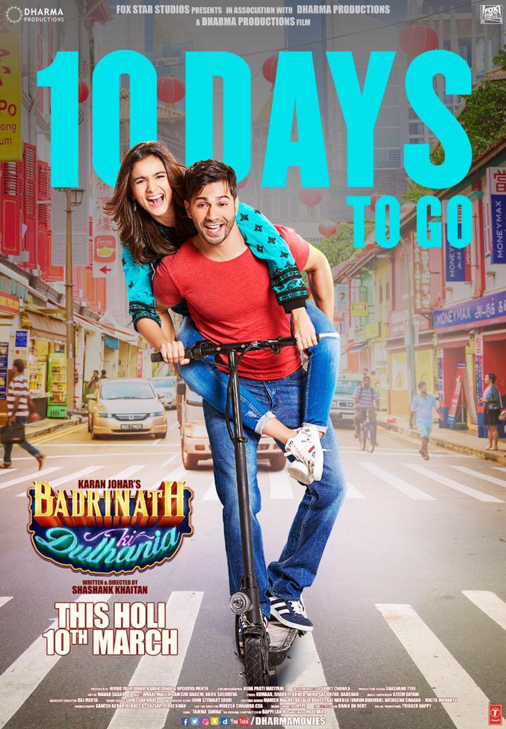 Badrinath Ki Dulhania Countdown Poster - Day 10
