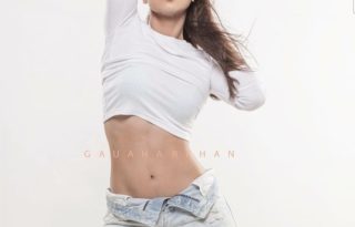 Gauahar Khan Stardust India Magazine February 2017 Photoshoot