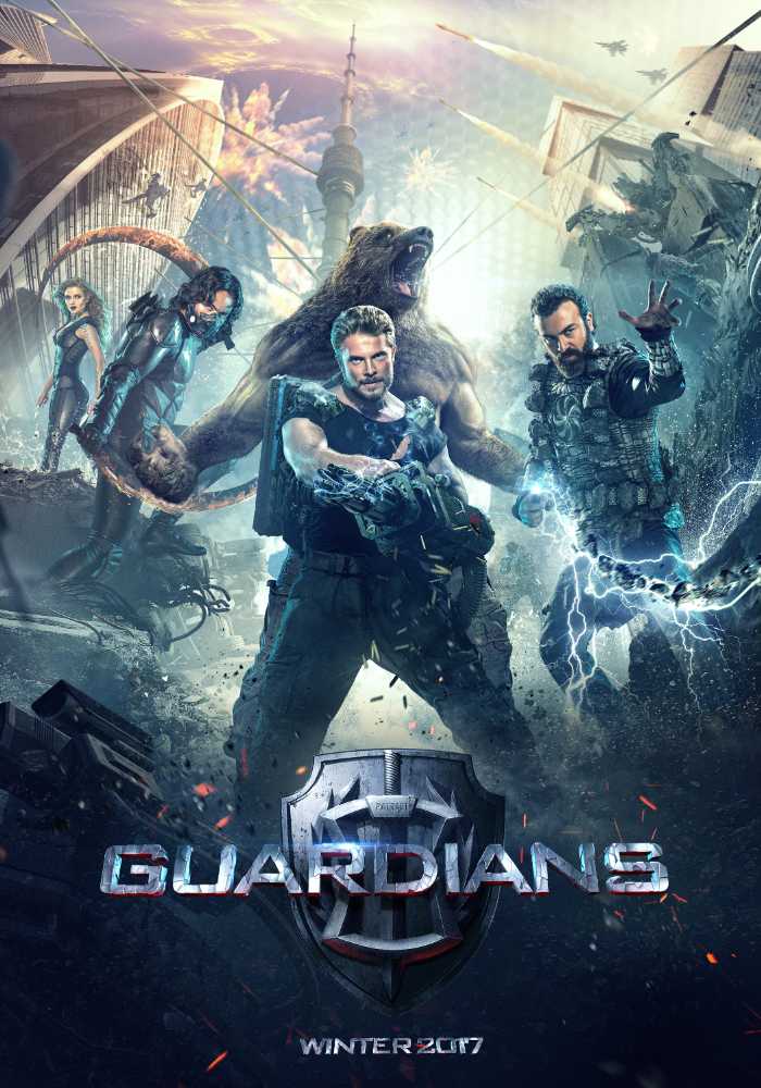 Guardians - The Superheroes Movie Poster 2- India Release 2017