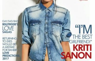 Kriti Sanon On The Cover Of CineBlitz India Magazine February 2017