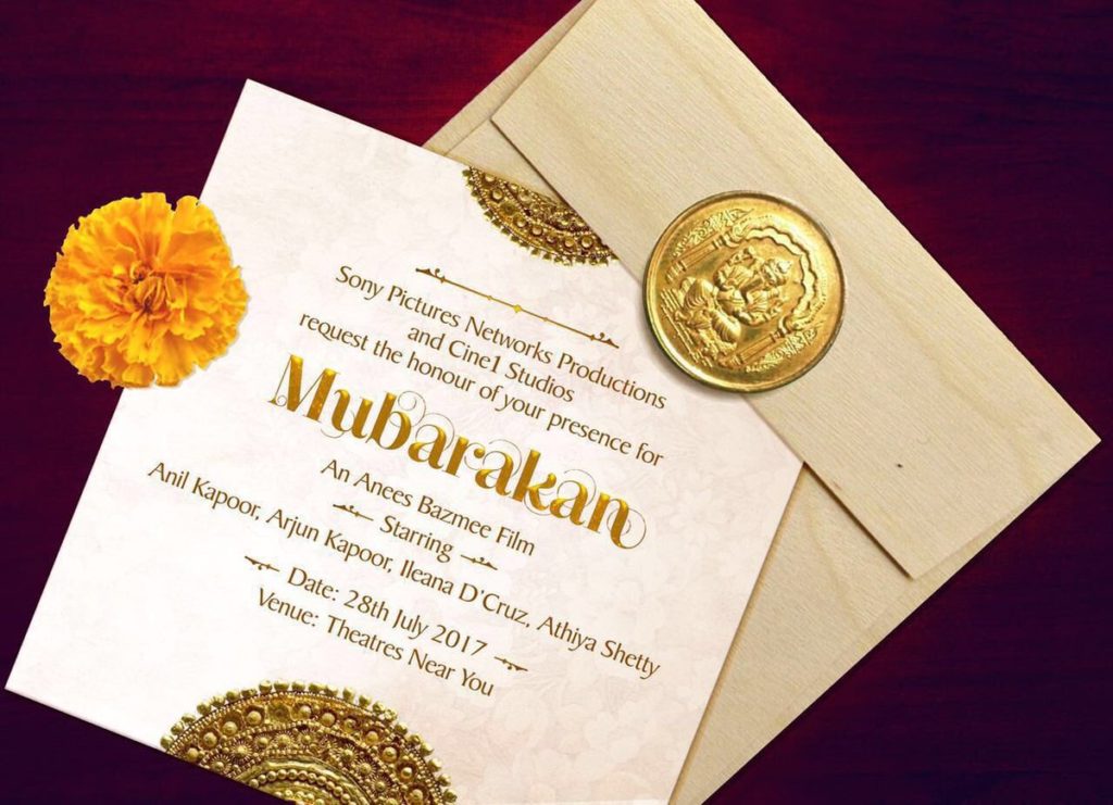 Mubarakan Movie Poster - India Release 2017