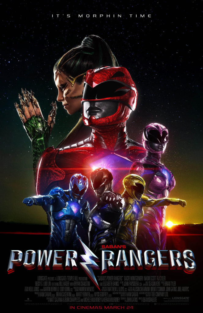 Power Rangers Movie Poster 4 - India Release 2017