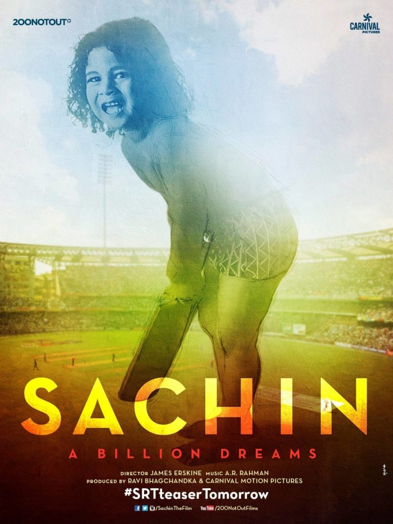 Sachin- A Billion Dreams Movie Poster 4- India Release 2017