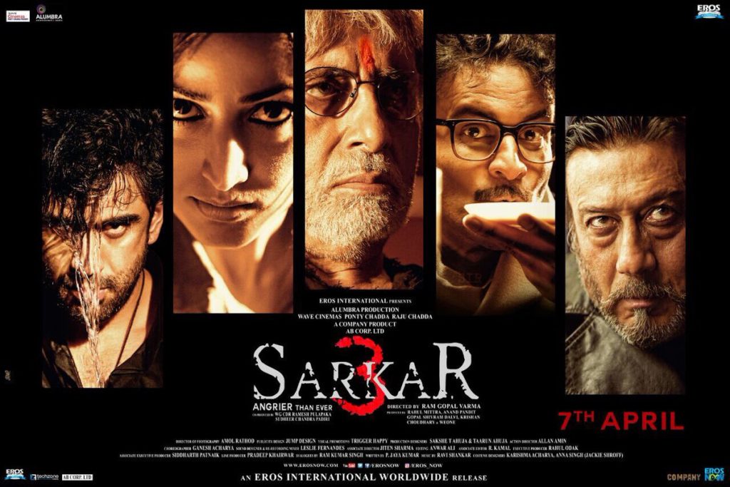 Sarkar 3 Movie Poster - India Release 2017