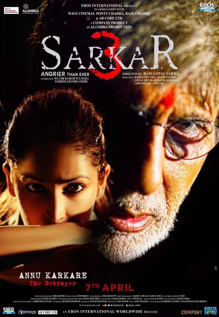 Sarkar 3’s Character Poster - Yami Gautam